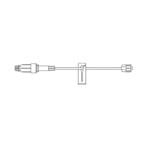 IV Extension Set Needleless 8 Spin-Lock Male Luer Lock Connector